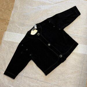 Jean Bourget Little Pied Piper Black Kids Children Jacket (4A/102)